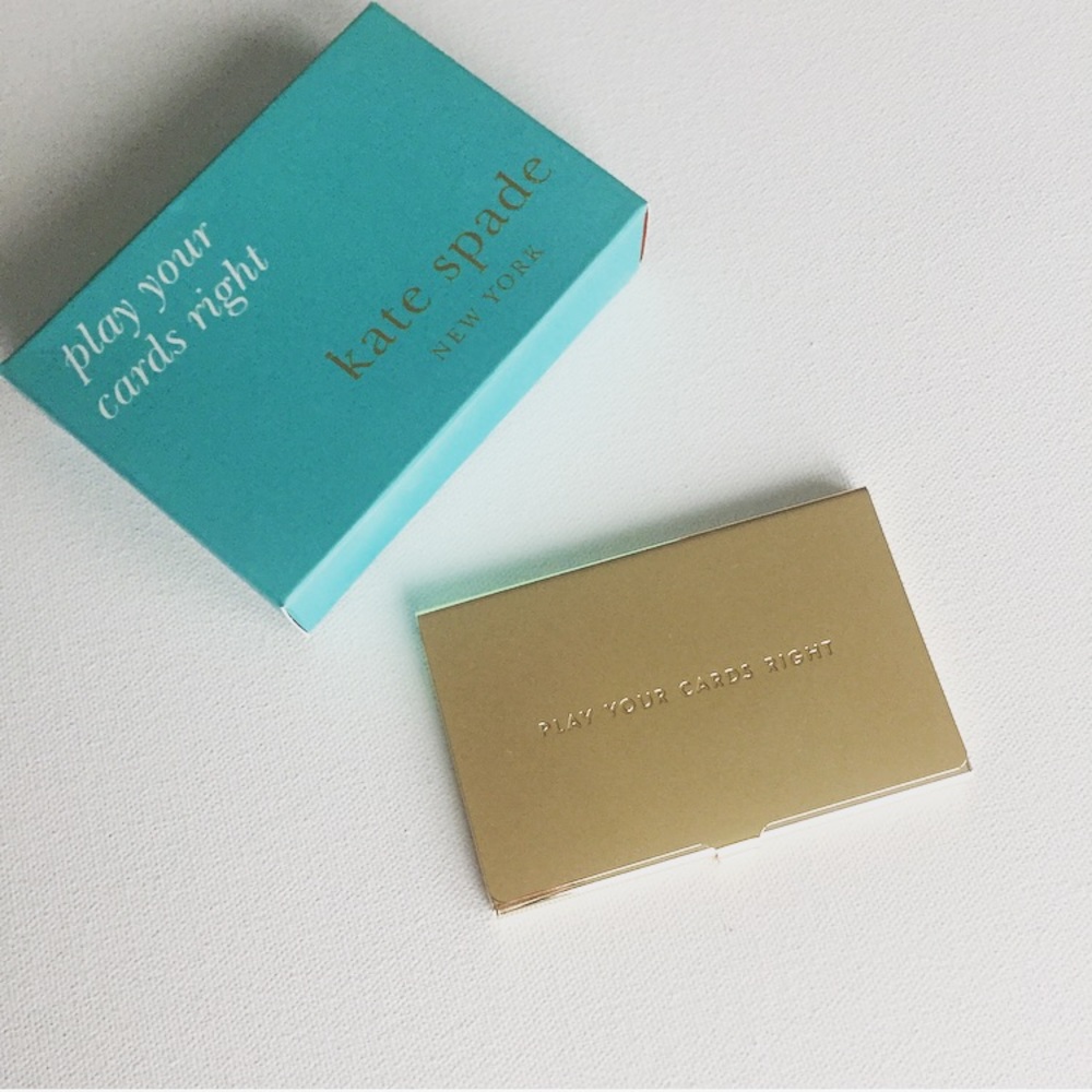 New Kate Spade “Play Your Cards Right” Card Holder - Picture 4 of 6